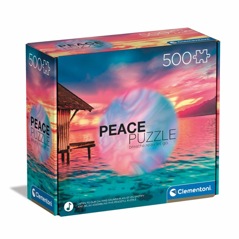 Clementoni Παζλ Peace Puzzles The Present 500 τμχ 5513806