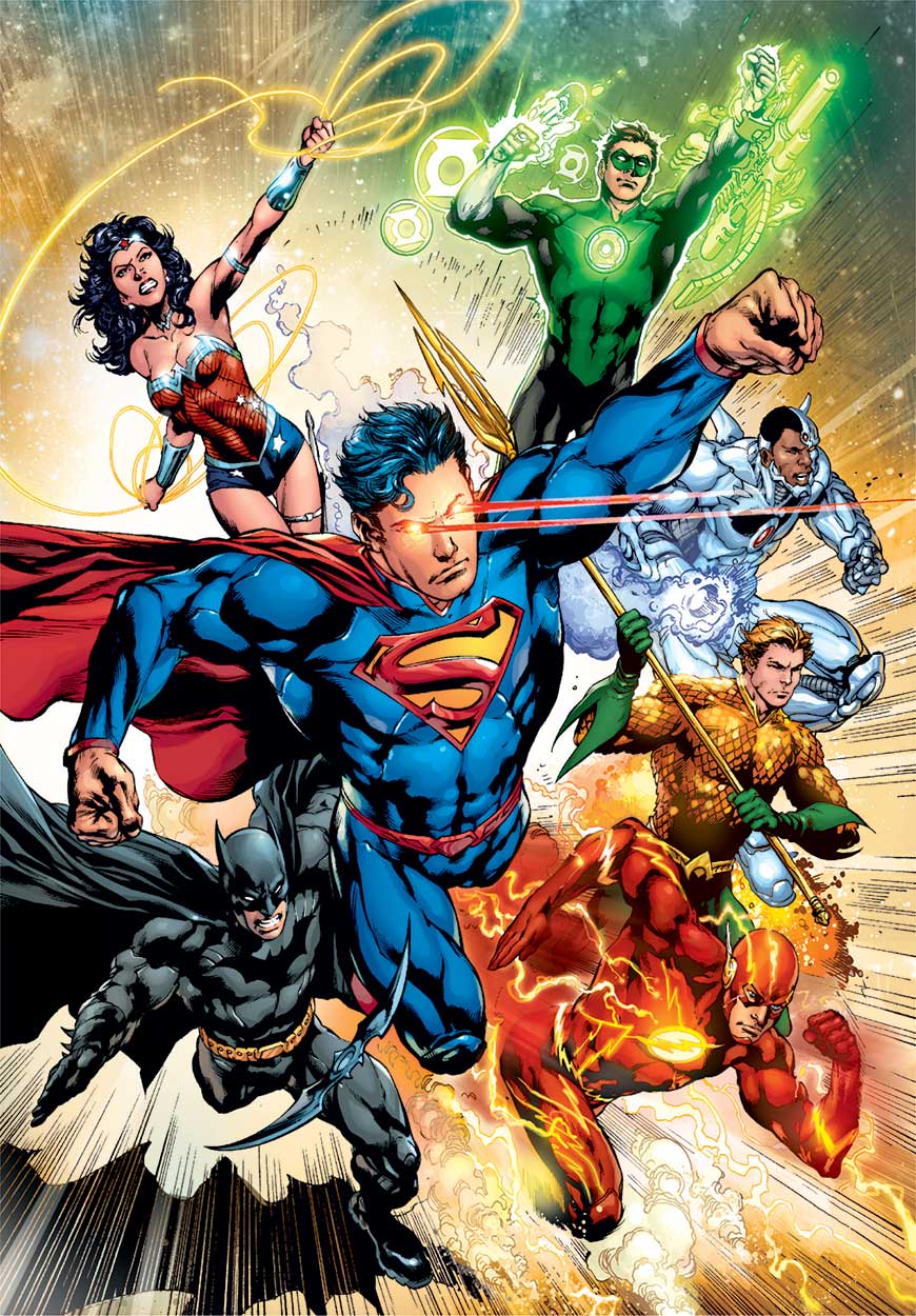 Clementoni Παζλ High Quality Collection DC Comics Justice League 500 τμχ - Compact Box