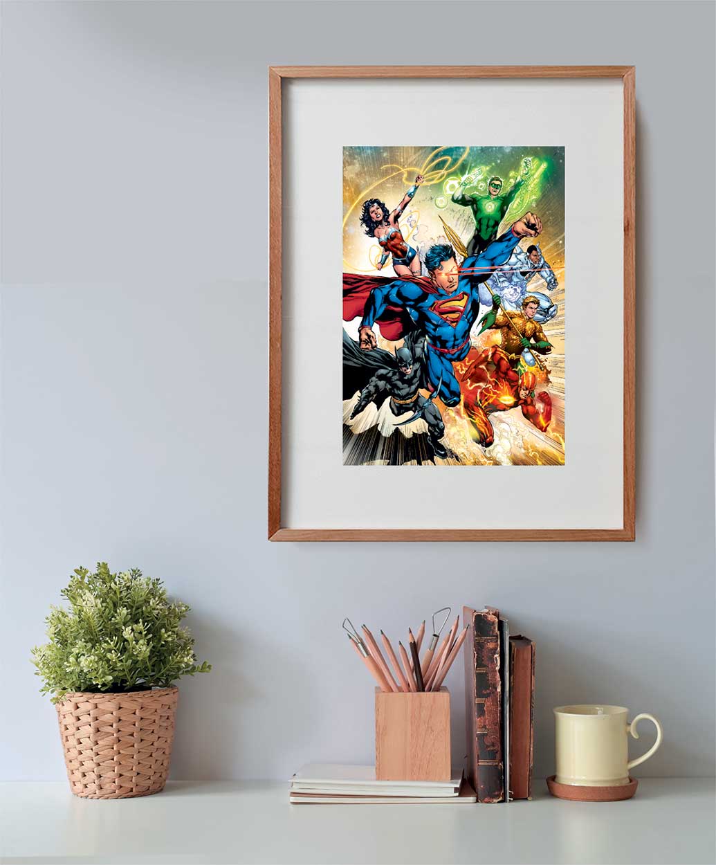 Clementoni Παζλ High Quality Collection DC Comics Justice League 500 τμχ - Compact Box