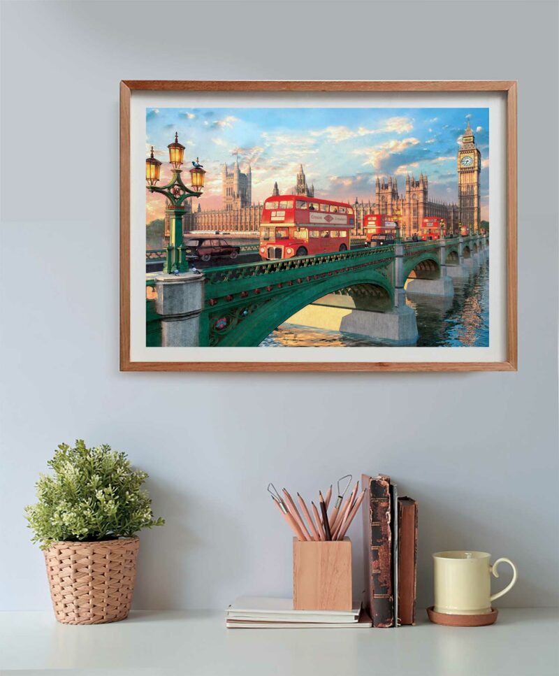 Clementoni Παζλ High Quality Collection Η Γέφυρα του Westminister 500 τμχ – Compact Box 5684201