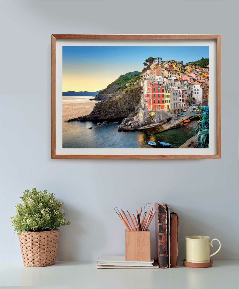 Clementoni Παζλ High Quality Collection Ακτή Riomaggiore 500 τμχ – Compact Box 5940657