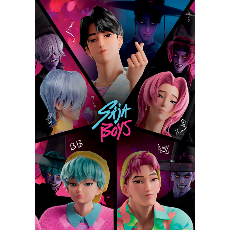 Clementoni Παιδικό Παζλ High Quality K-Pop Demon Hunters Compact Box 500 τμχ 5428870