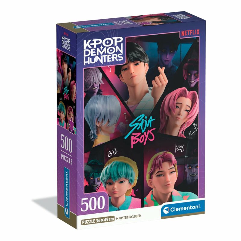 Clementoni Παιδικό Παζλ High Quality K-Pop Demon Hunters Compact Box 500 τμχ 5965720