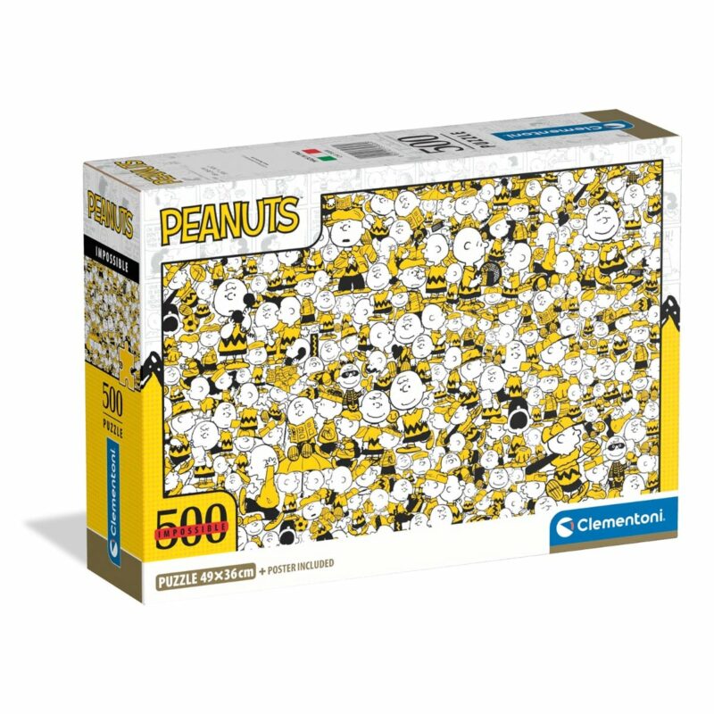 Clementoni Παζλ High Quality Collection Peanuts 500 τμχ – Compact Box 5921682