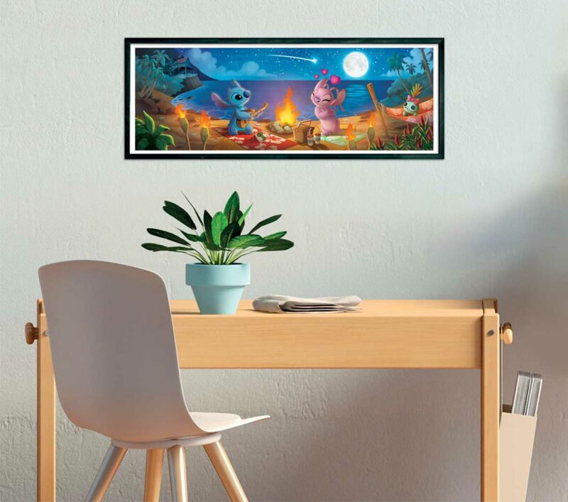 Clementoni Παζλ Panorama High Quality Collection Disney Stitch 1000 τμχ – Compact Box 5684240