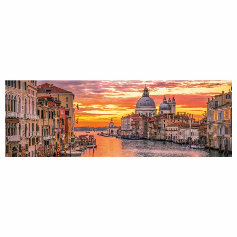 Clementoni Παζλ Panorama High Quality Collection Το Μεγάλο Κανάλι Βενετία 1000 τμχ