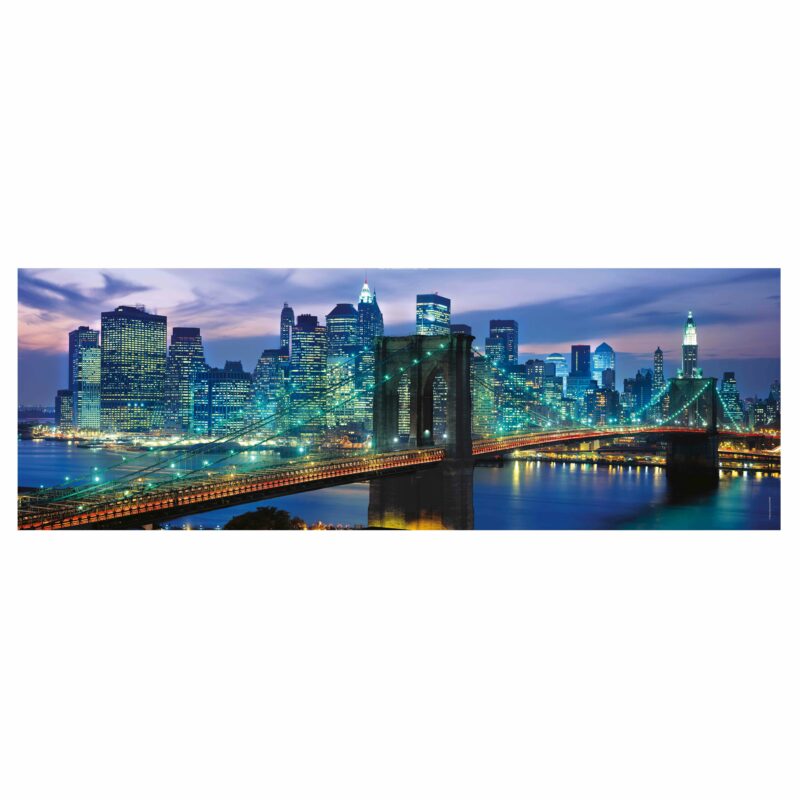 Clementoni Παζλ Panorama High Quality Collection Νέα Υόρκη Γέφυρα Brooklyn 1000 τμχ 5433366