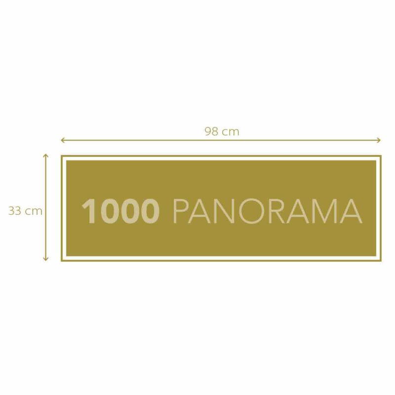 Clementoni Παζλ Panorama Netflix Stranger Things 1000 τμχ 5328173