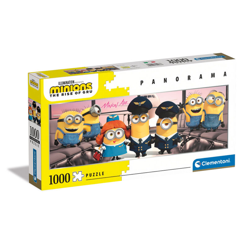 Clementoni Παζλ Panorama Minions The Rise Of Gru 1000 τμχ 5323395