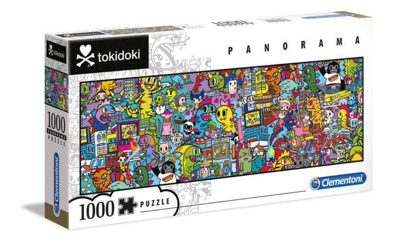 Clementoni Παζλ Panorama Tokidoki 1000 τμχ