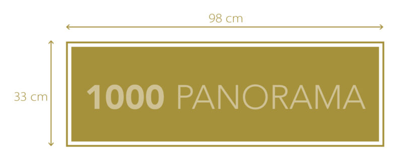 Clementoni Παζλ Panorama Batman 1000 τμχ