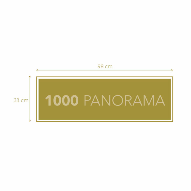 Clementoni Παζλ Panorama Marvel 1000 τμχ