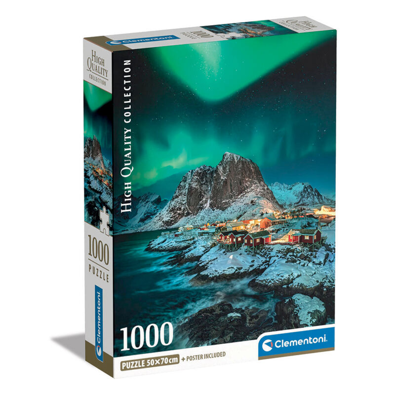 Clementoni Παζλ High Quality Collection Νησιά Lofoten 1000 τμχ – Compact Box 6027051