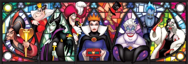 Clementoni Παζλ Panorama High Quality Collection Disney Villains 1000 τμχ – Compact Box 5940670
