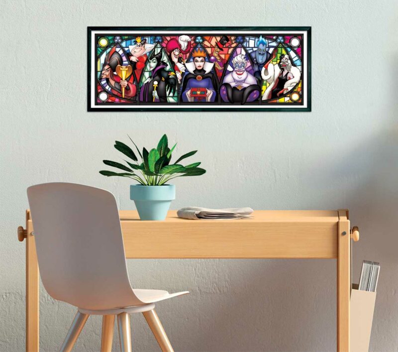Clementoni Παζλ Panorama High Quality Collection Disney Villains 1000 τμχ – Compact Box 5940672