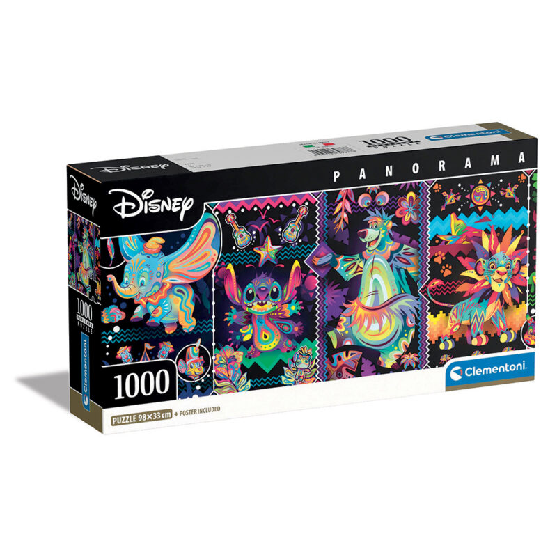 Clementoni Παζλ Panorama High Quality Collection Disney Classics 1000 τμχ – Compact Box 5684559