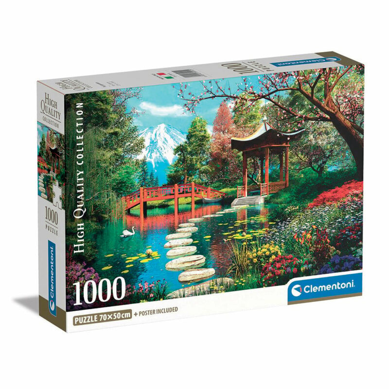 Clementoni Παζλ High Quality Collection Κάστρο Χιμέτζι Την Άνοιξη 1000 τμχ – Compact Box 5684703