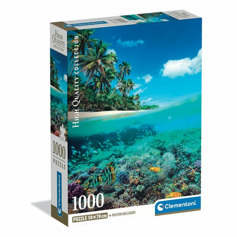 Clementoni Παζλ High Quality Collection Καλοκαιρινός Παράδεισος 1000 τμχ – Compact Box 5885073