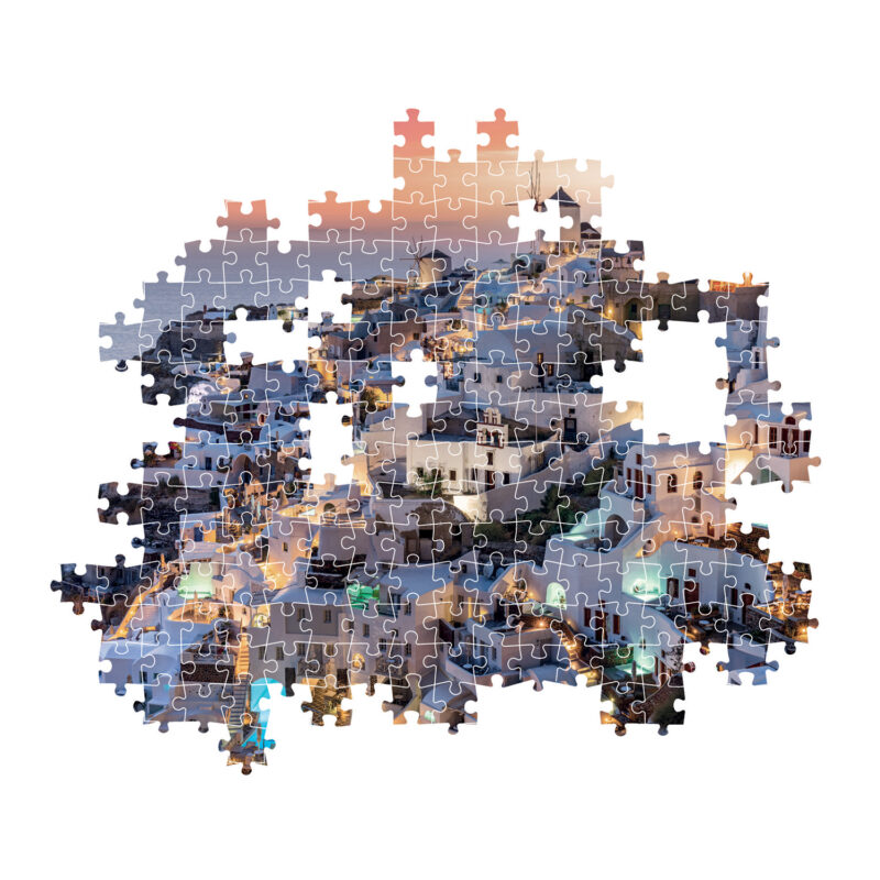 Clementoni Παζλ High Quality Collection Αποχρώσεις της Σαντορίνης 1000 τμχ – Compact Box 5010111