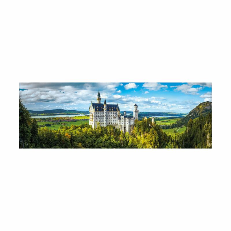 Clementoni Παζλ Panorama High Quality Collection Κάστρο Neuschwanstain 1000 τμχ – Compact Box 5684664