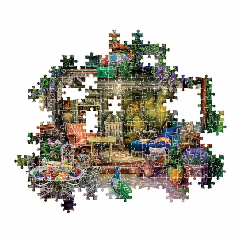 Clementoni Παζλ High Quality Collection Απόδραση στη Χώρα του Κρασιού 1000 τμχ – Compact Box 5684695