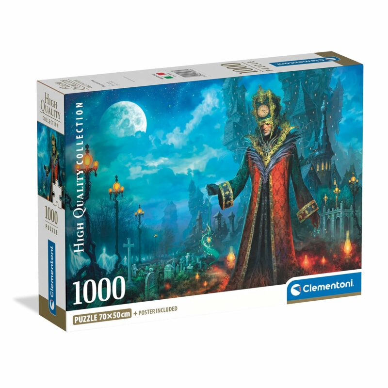 Clementoni Παζλ High Quality Collection Ο Άρχοντας Του Χρόνου 1000 τμχ – Compact Box 5684723