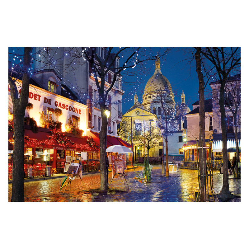 Clementoni Παζλ High Quality Collection Παρίσι Montmartre 1500 τμχ - Compact Box
