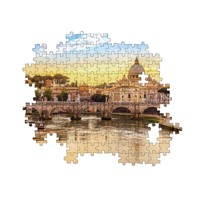 Clementoni Παζλ High Quality Collection Ρώμη 1500 τμχ – Compact Box 5582888