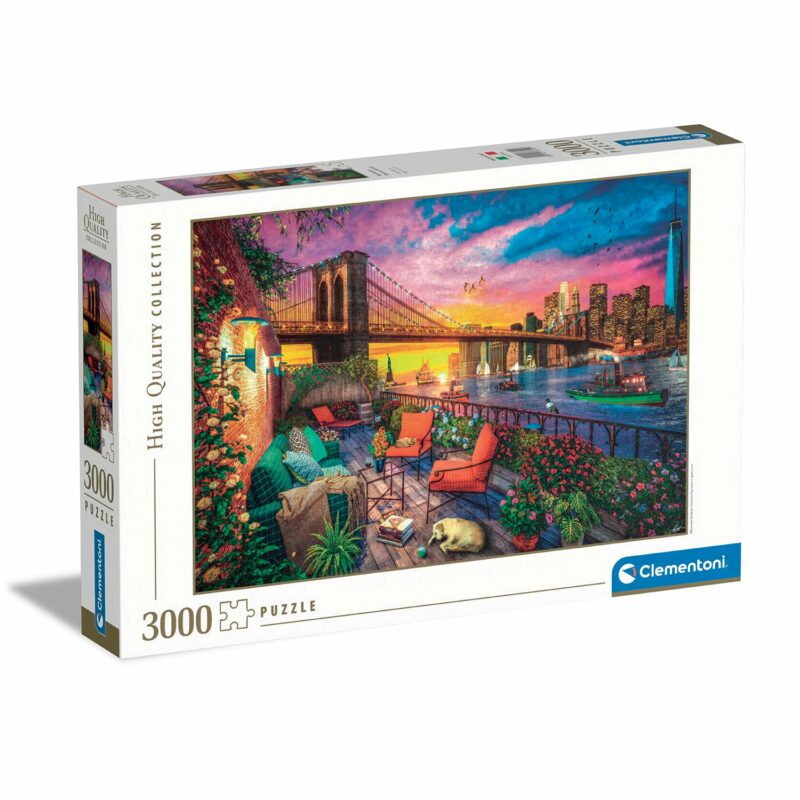 Clementoni Παζλ High Quality Collection Ηλιοβασίλεμα Στο Μανχάταν 3000 τμχ 5653814
