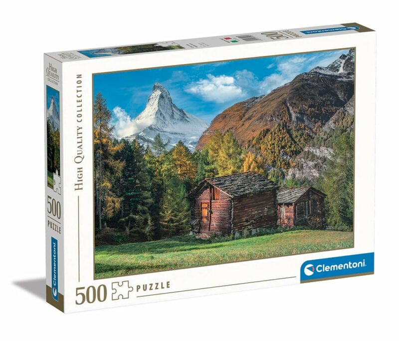 Clementoni Παζλ High Quality Collection Γοητευτικό Μάττερχορν 500 τμχ 5654195