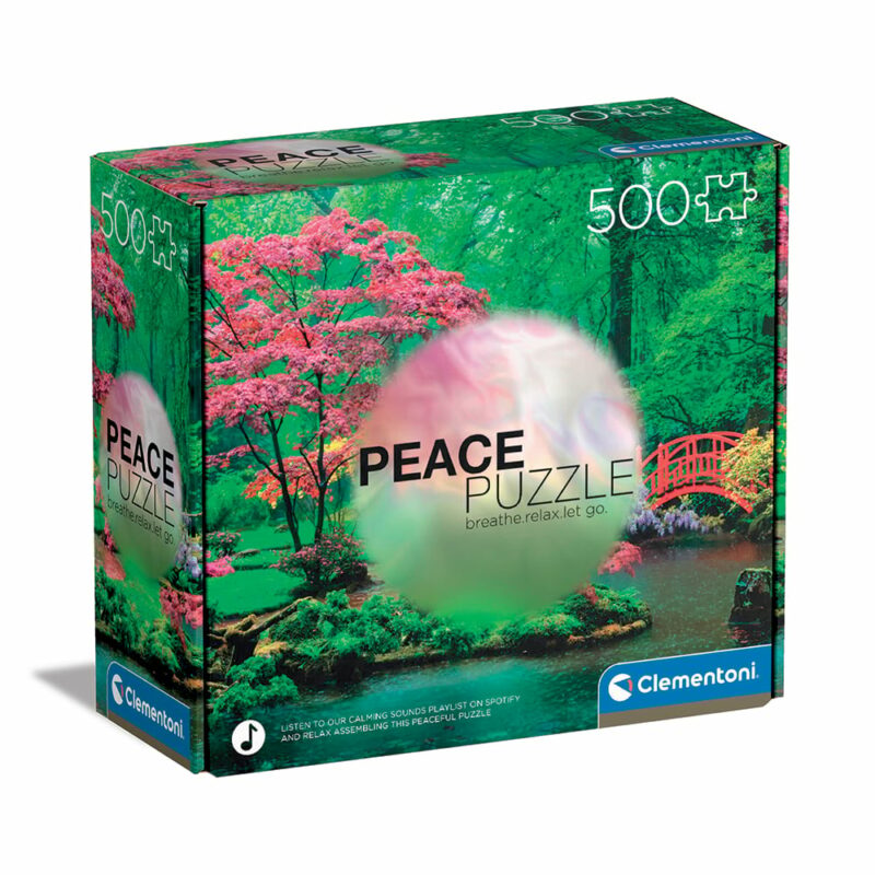 Clementoni Παζλ Peace Puzzles Raindrops Lullaby 500 τμχ 5493178