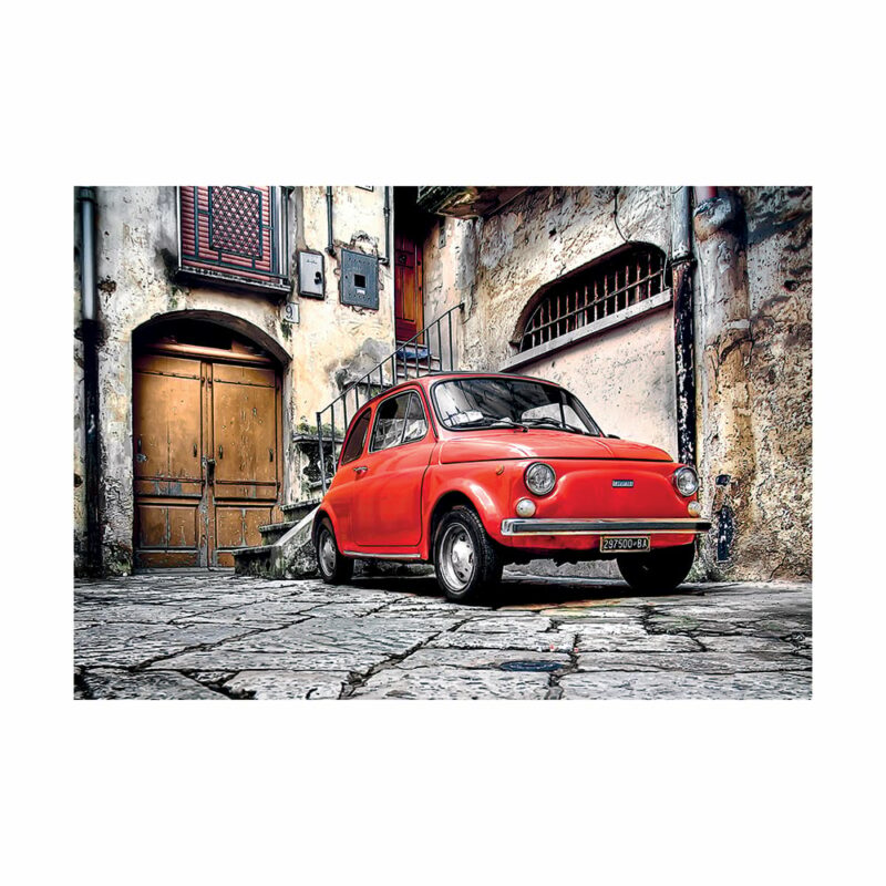Clementoni Παζλ High Quality Collection Fiat 500 – 500 τμχ – Compact Box 5582625