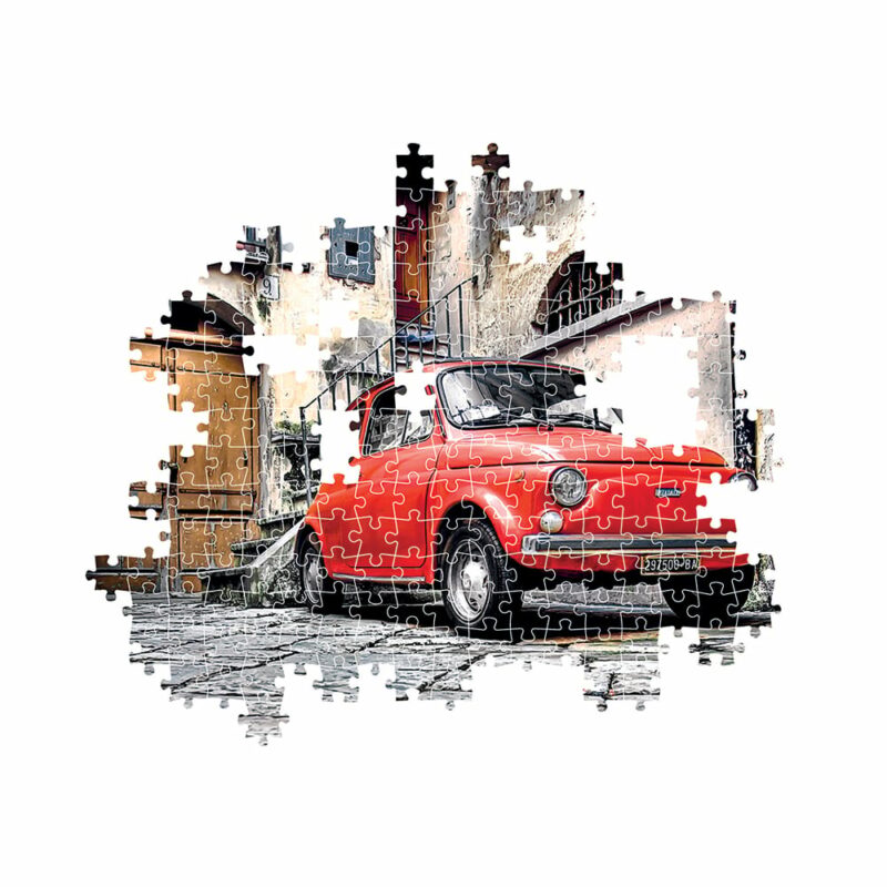 Clementoni Παζλ High Quality Collection Fiat 500 – 500 τμχ – Compact Box 5582627