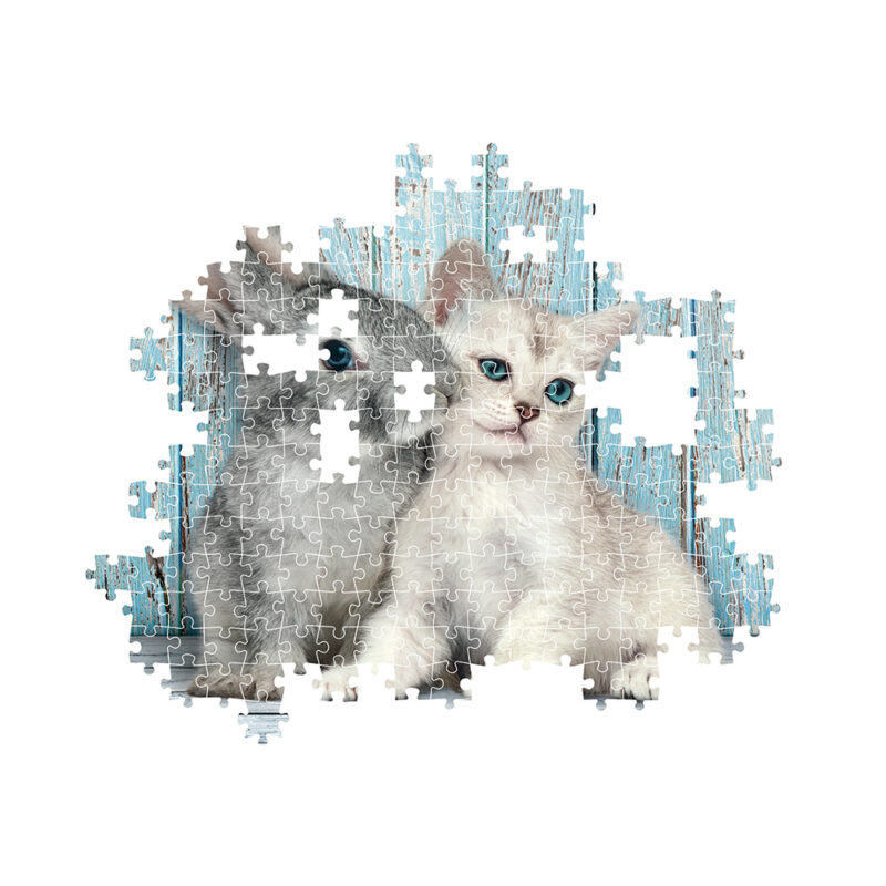 Clementoni Παζλ High Quality Collection Cat And Bunny 500 τμχ – Compact Box 5582608