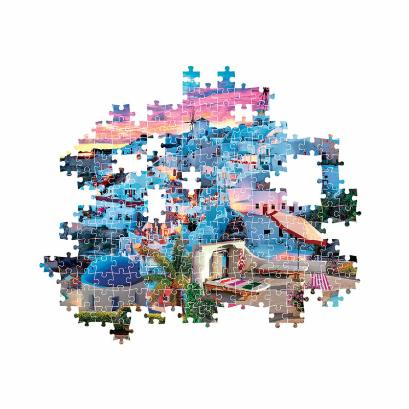 Clementoni Παζλ High Quality Collection Σαντορίνη 500 τμχ – Compact Box 5582654