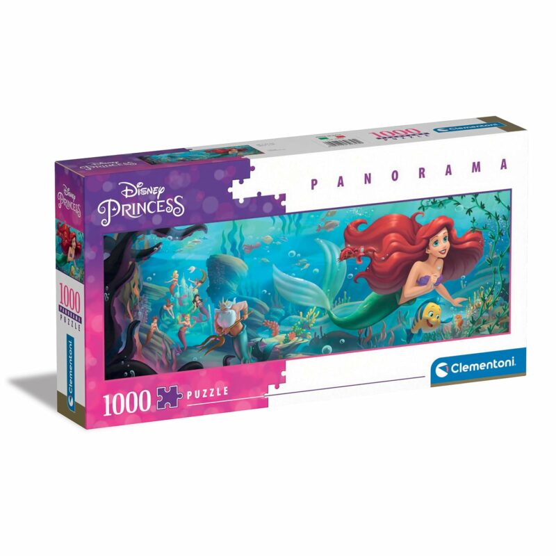 Clementoni Παζλ Panorama Disney Η Μικρή Γοργόνα 1000 τμχ 5653872