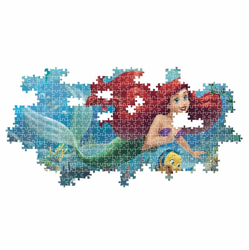 Clementoni Παζλ Panorama Disney Η Μικρή Γοργόνα 1000 τμχ 5653874