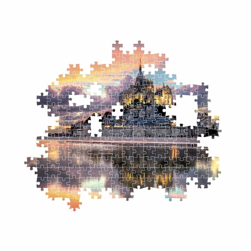 Clementoni Παζλ High Quality Collection Le Magnifique Mont Saint-Michael 1000 τμχ – Compact Box 5582806