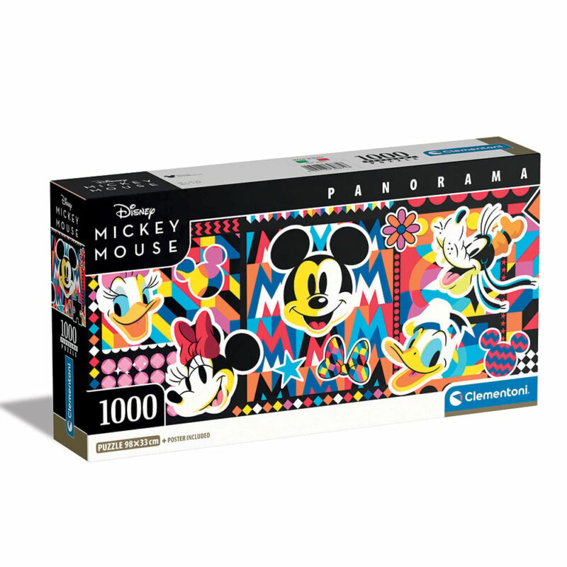 Clementoni Παζλ Panorama High Quality Collection Disney Classics 1000 τμχ – Compact Box 5582875