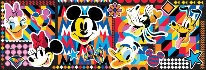 Clementoni Παζλ Panorama High Quality Collection Disney Classics 1000 τμχ – Compact Box 5582877