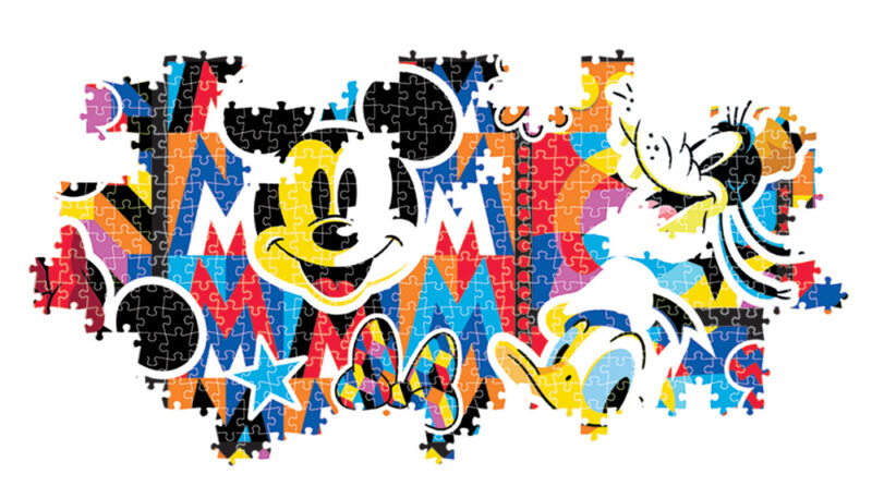 Clementoni Παζλ Panorama High Quality Collection Disney Classics 1000 τμχ – Compact Box 5582881