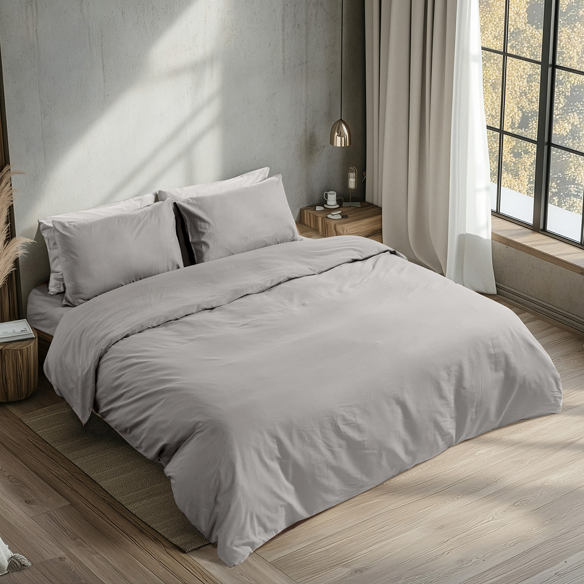 Beauty Home Σεντόνι γίγας Prime Art 1230 280x268 Γκρι
