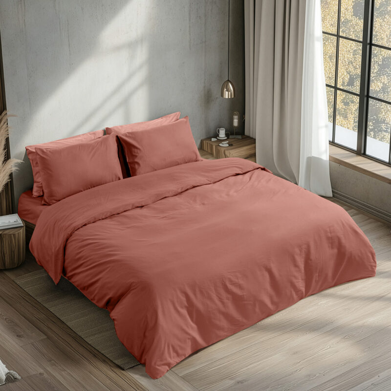 Beauty Home Σεντόνι υπέρδιπλο Prime Art 1230 240×268 Σάπιο μήλο 5769780