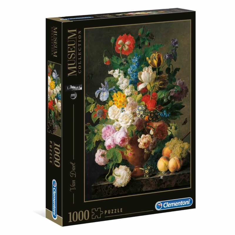 Clementoni Παζλ Museum Collection Βάζο Με Λουλούδια 1000 τμχ