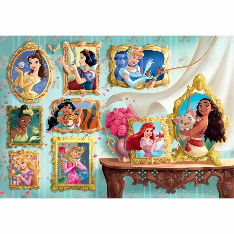 Clementoni Παζλ High Quality Disney Princess 1000 τμχ – Compact Box 5499932