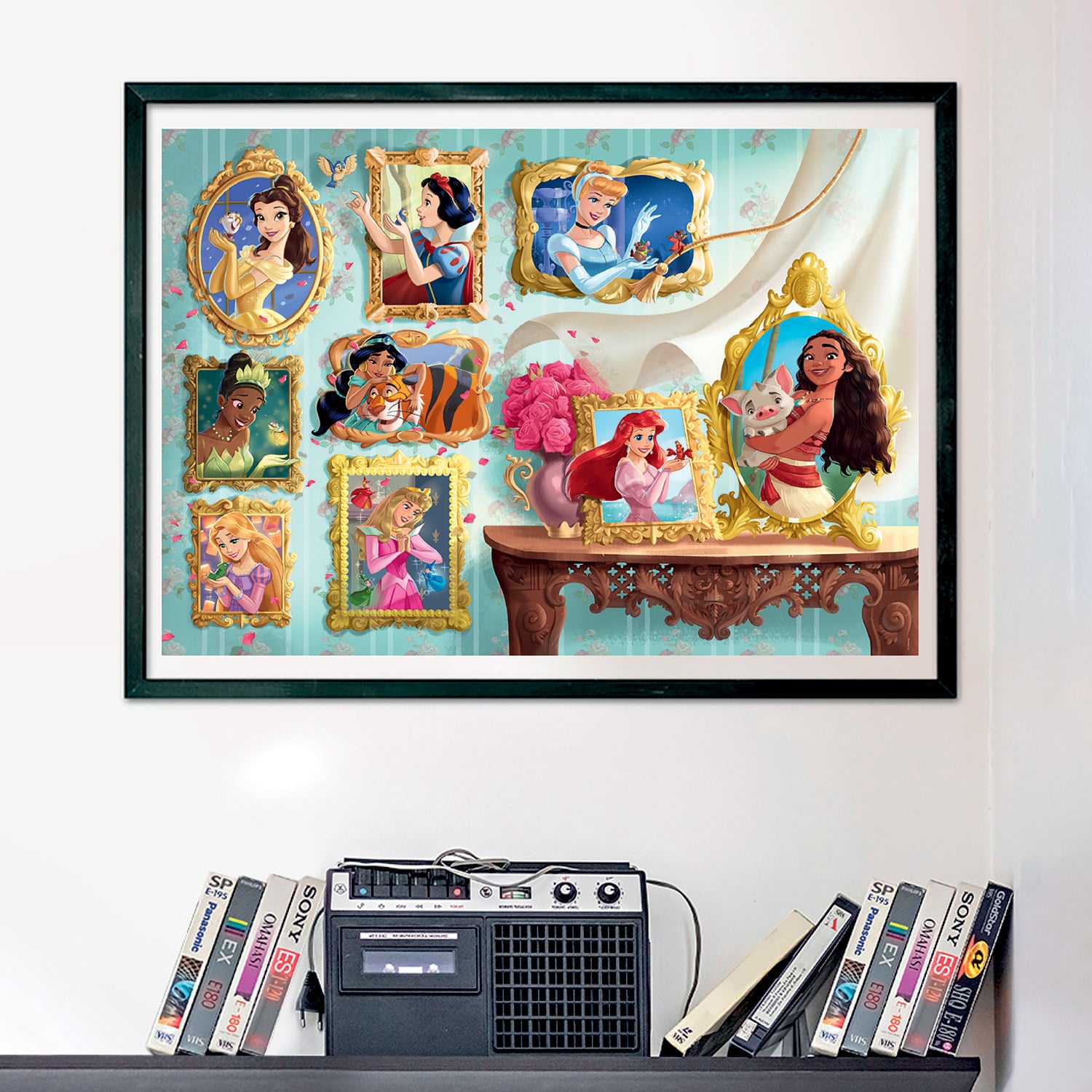 Clementoni Παζλ High Quality Disney Princess 1000 τμχ - Compact Box