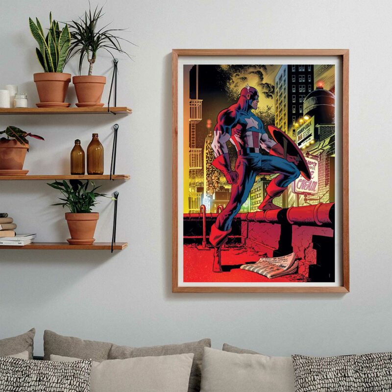Clementoni Παζλ High Quality Collection Marvel Captain America 1000 τμχ – Compact Box 5940677