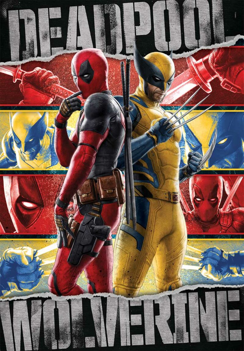 Clementoni Παζλ High Quality Collection Deadpool & Wolverine 1000 τμχ – Compact Box 4957464