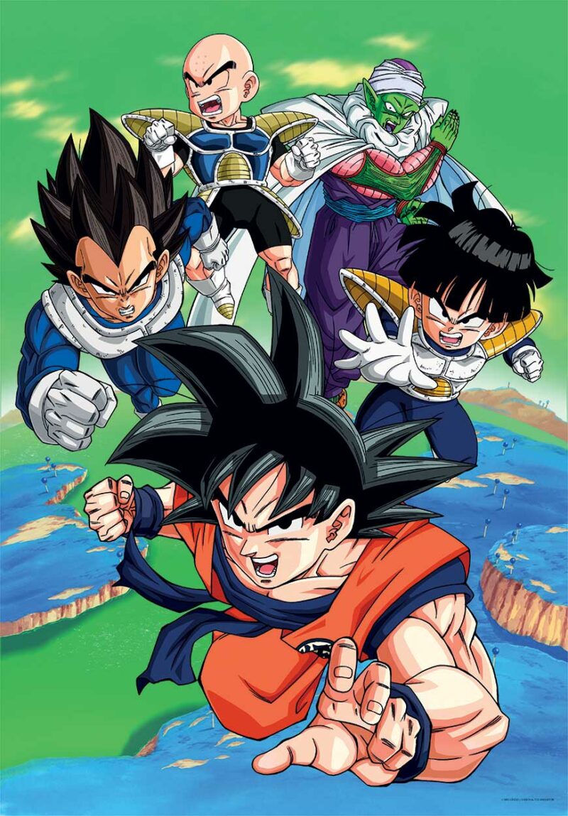 Clementoni Παζλ High Quality Collection Dragon Ball Z 1000 τμχ – Compact Box 5940680