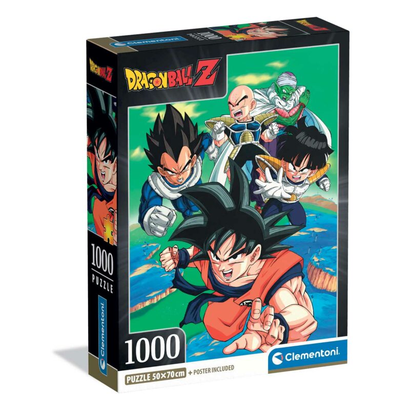 Clementoni Παζλ High Quality Collection Dragon Ball Z 1000 τμχ – Compact Box 5940679